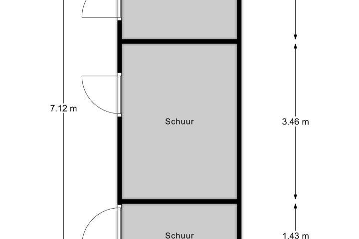 Plattegrond – Havikskruid 23, Zeewolde