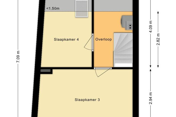 Plattegrond – Havixhorst 104, Alphen Aan Den Rijn