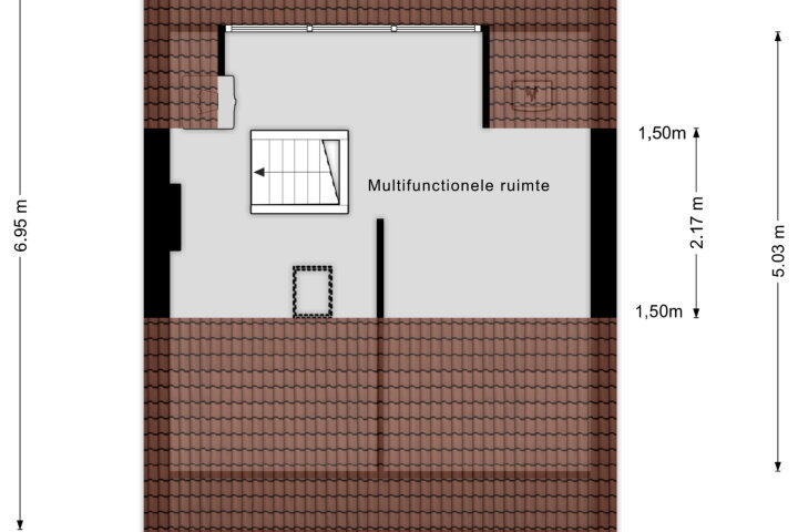 Plattegrond – Hazelaarstraat 75, Arnhem