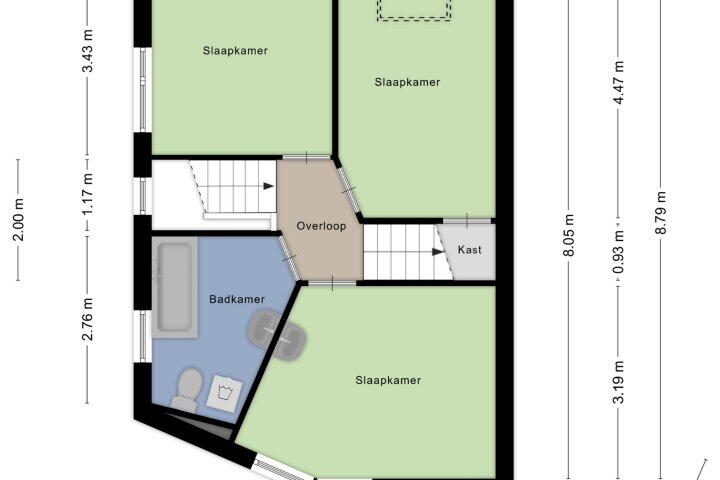 Plattegrond – Hazeleger 62, Zeewolde