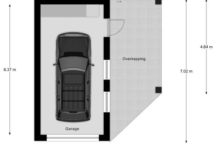 Plattegrond – Hazenpad 1, Neerkant