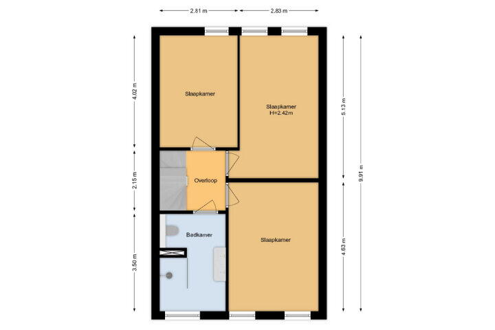 Plan – Hazerswoudestraat 61, Zoetermeer