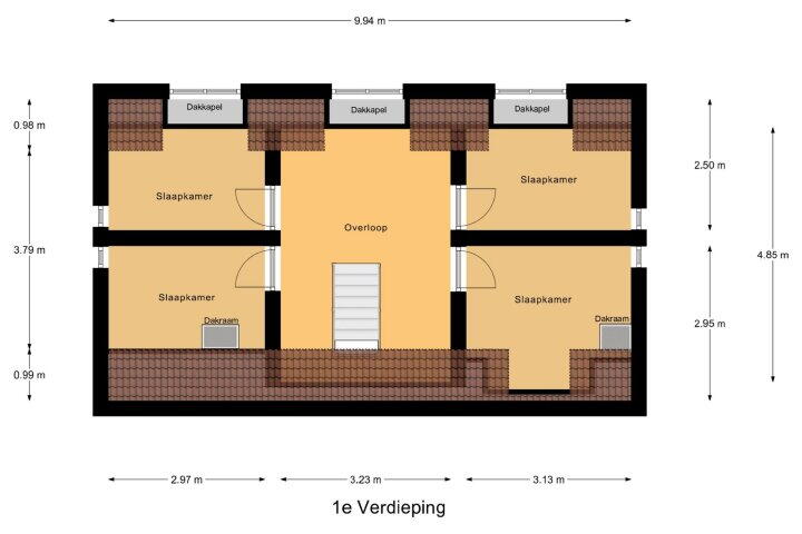Plattegrond – Heerenweg 58 B, Heerlen