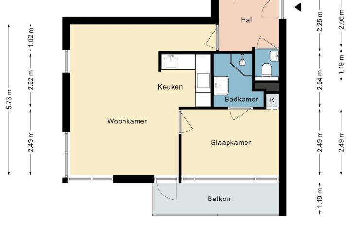 Plan – Heerlerbaan 157 A, Heerlen