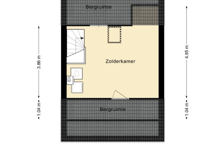 Plattegrond – Heerlerweg 26 A, Voerendaal