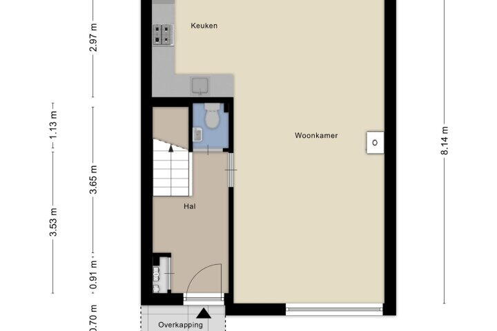 Plattegrond – Heezerweg 65, Eindhoven