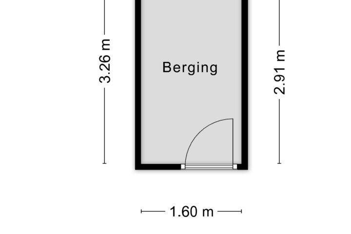 Plattegrond – Heidebloemstraat 153, Nijmegen