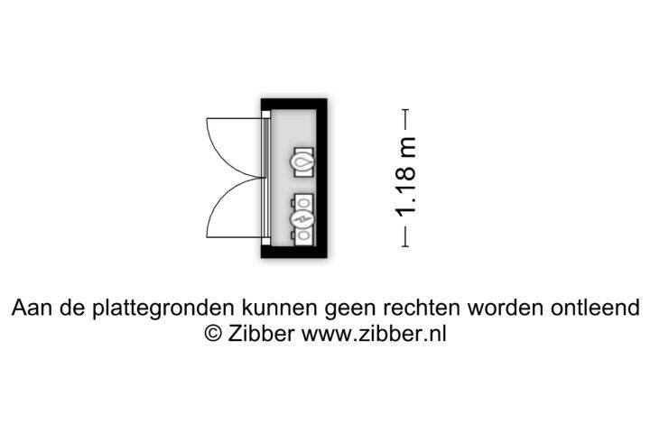 Plattegrond – Heidebloemstraat 153, Nijmegen