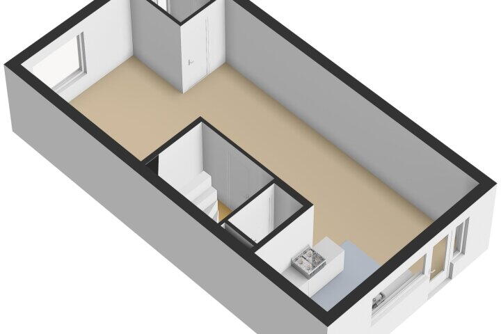 Plattegrond – Heideveldweg 15 B, Heerlen