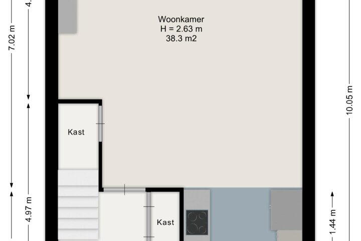 Plattegrond – Heidevlinder 48, Enschede