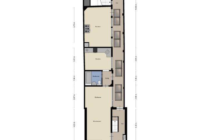 Plattegrond – Heigank 18, Landgraaf