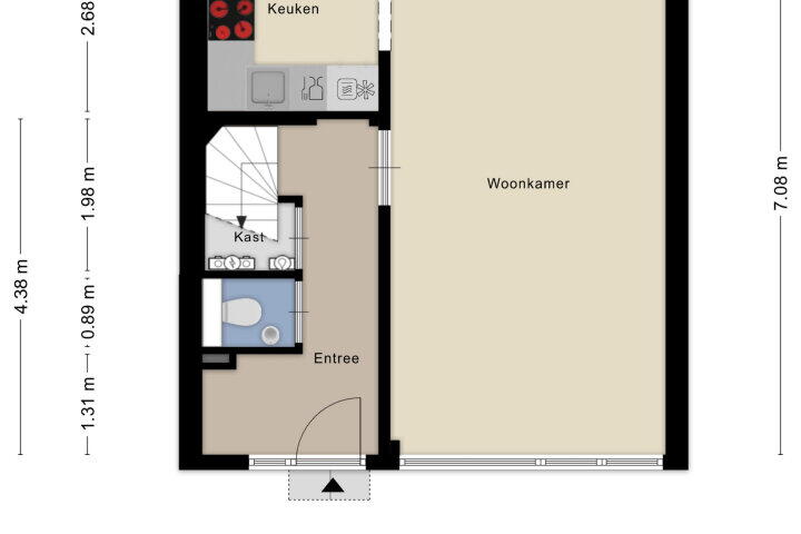 Plattegrond – Heilige Stoel 3812, Wijchen
