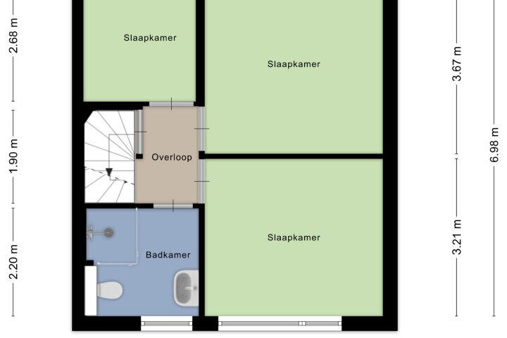 Plattegrond – Heilige Stoel 3812, Wijchen