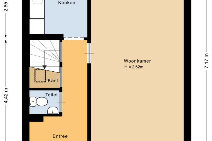 Plattegrond – Heilige Stoel 4206, Wijchen
