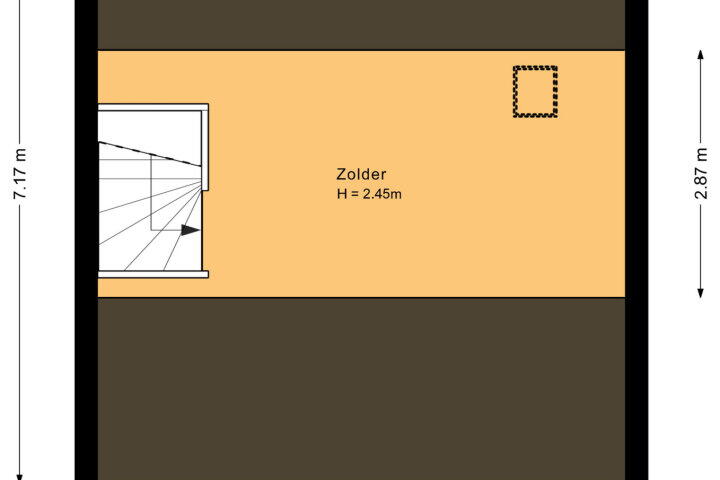 Plattegrond – Heilige Stoel 4206, Wijchen