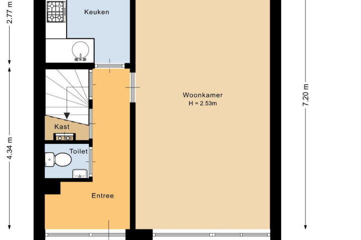 Plattegrond – Heilige Stoel 4602, Wijchen