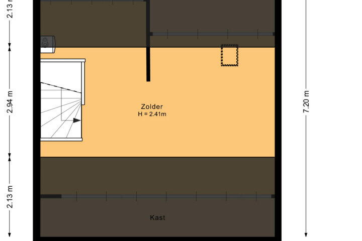 Plattegrond – Heilige Stoel 4602, Wijchen