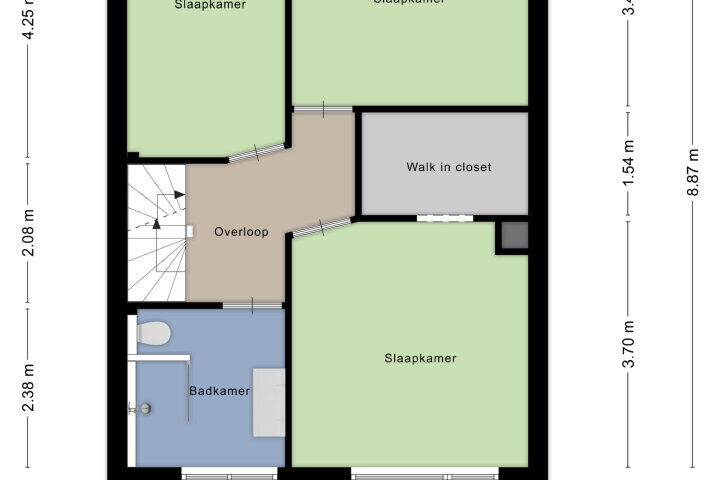 Plattegrond – Heilige Stoel 5222, Wijchen
