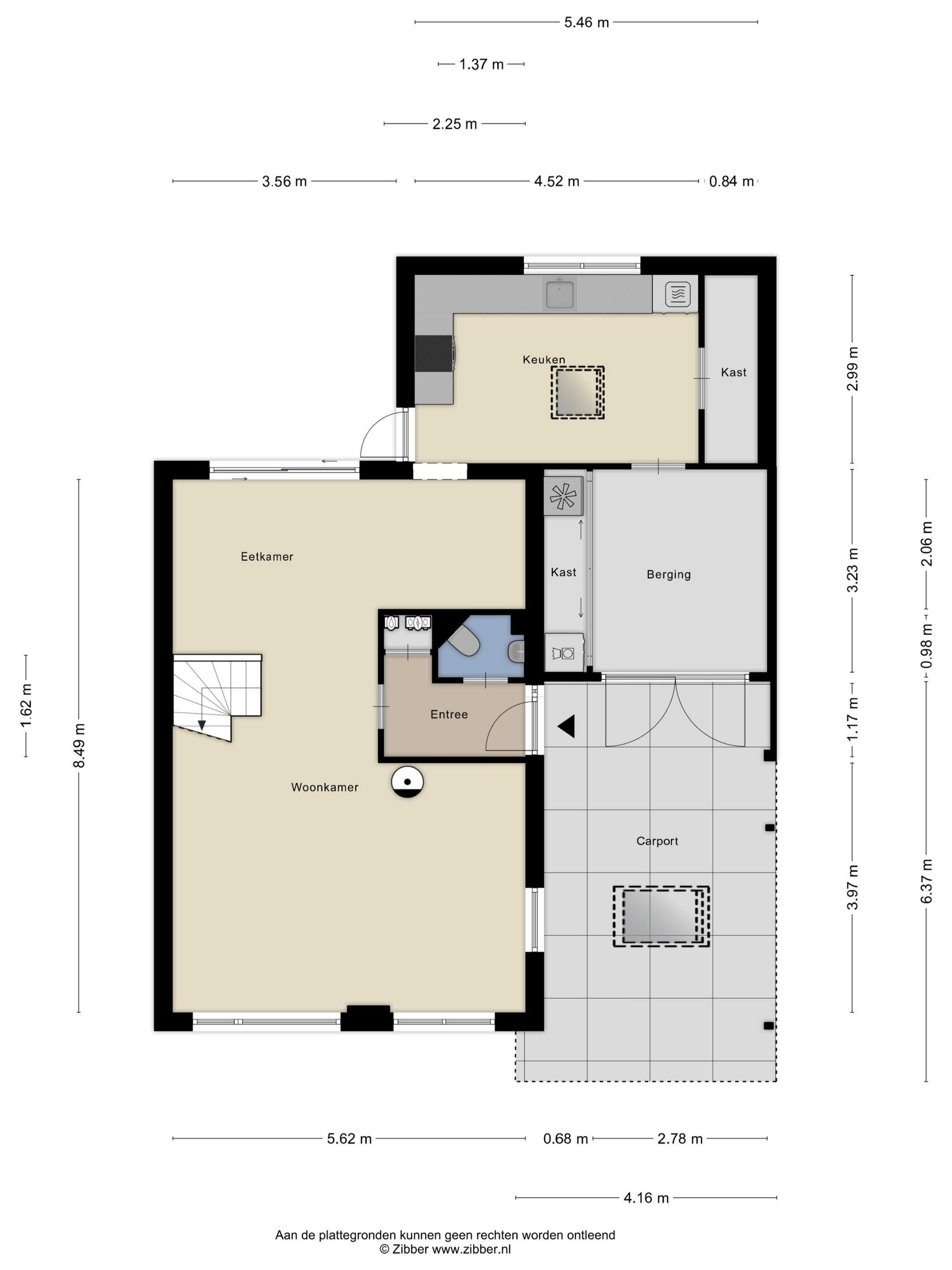 Plattegrond 1 - Heilige Stoel 6509, Wijchen
