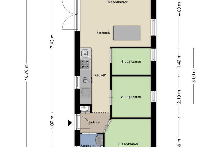 Plattegrond – Heimolen 6, Baarle-nassau