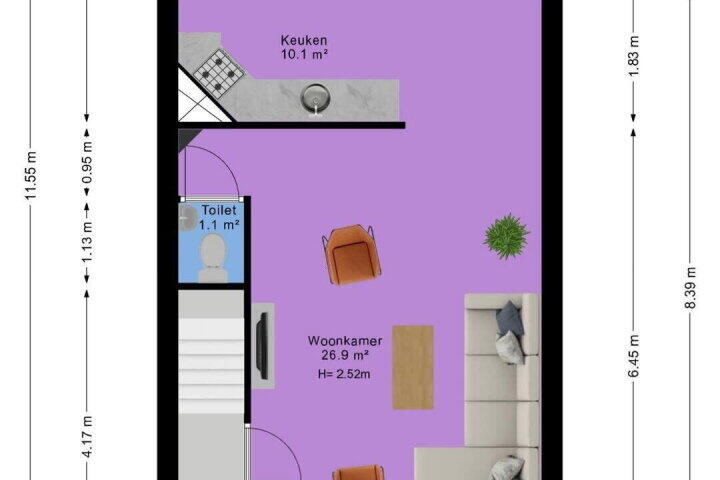 Foto 30 - Hein Leemhuisstraat 15, Groningen