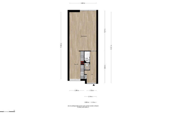 Plattegrond – Heivlinder 23, Breda