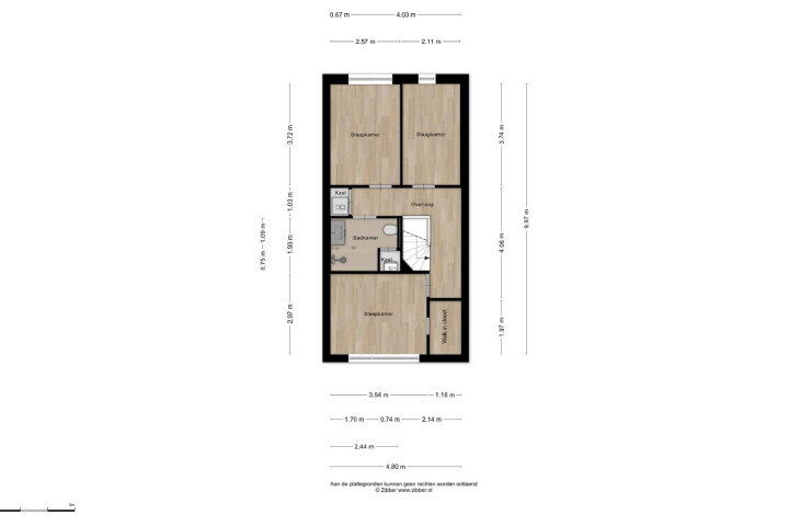 Plattegrond – Heivlinder 23, Breda