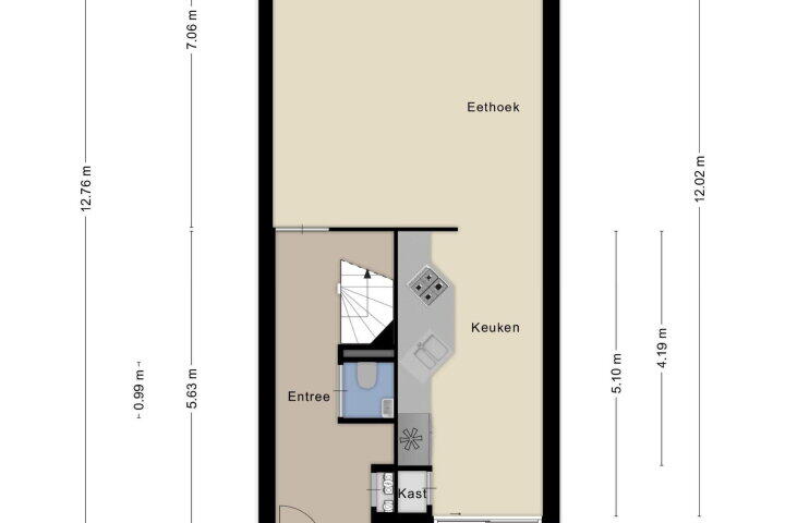 Plattegrond – Heivlinder 24, Breda