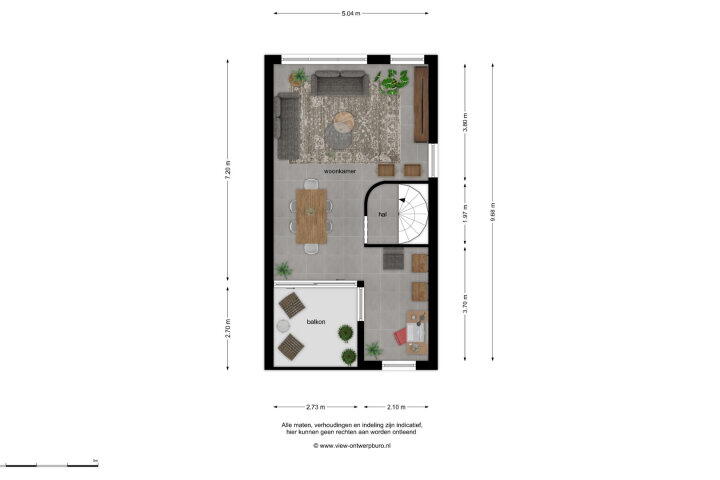 Plattegrond – Heksenkring 30, Breda