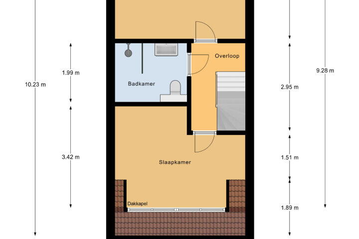 Plattegrond – Hellenburg 13, Vlissingen