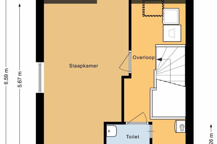 Plattegrond – Hemelboog Binnen 14, Heerhugowaard
