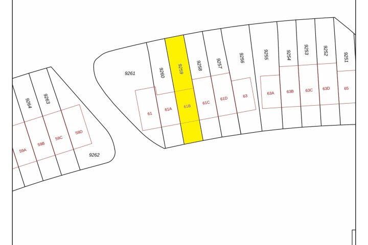 Plattegrond – Hemelboog Binnen 61 B, Heerhugowaard
