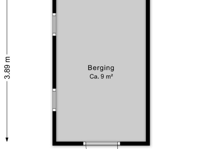 Plattegrond – Hendrik Reindersweg 28 116, Pesse