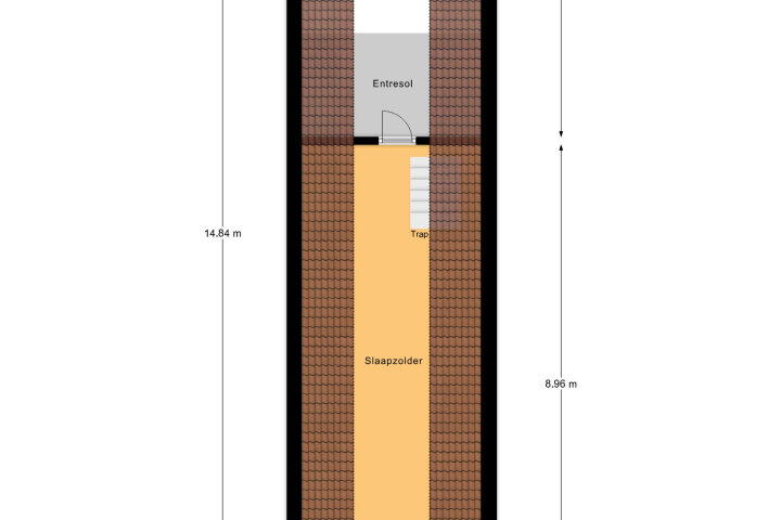 Plattegrond – Hendrikstraat 6, Vlissingen