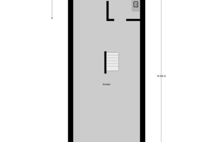 Plattegrond – Hendrikstraat 6, Vlissingen