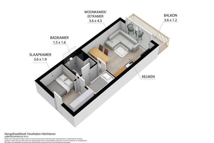 Plattegrond – Hengelhoefdreef . 5312, Houthalen