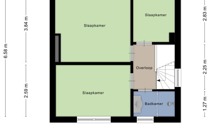 Plattegrond – Herdenkingsstraat 2, Weurt