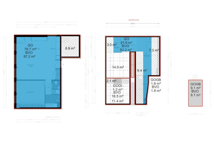 Plattegrond – Herengracht 60 2A, Amsterdam
