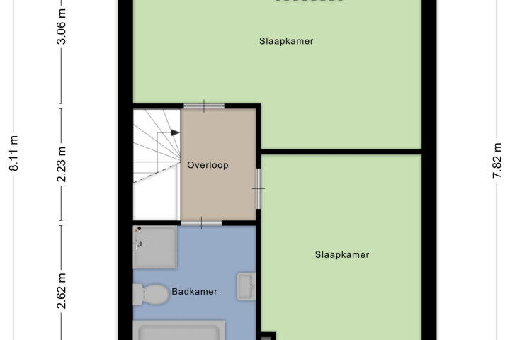 Plattegrond – Herenstraat 29, Wijchen