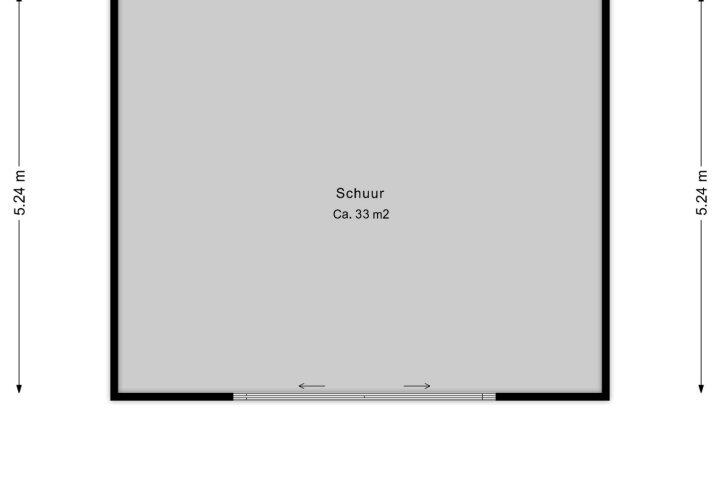 Plattegrond – Herenstraat 63, Slagharen