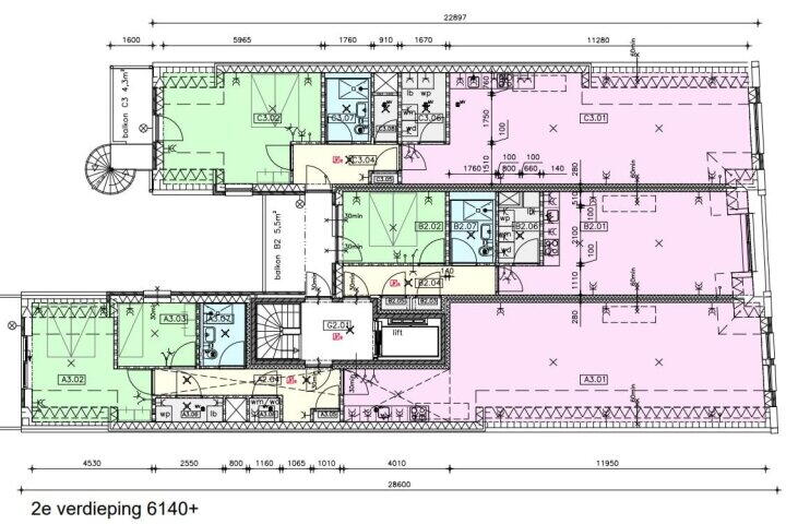 Plattegrond – Herenwal 76 C, Heerenveen
