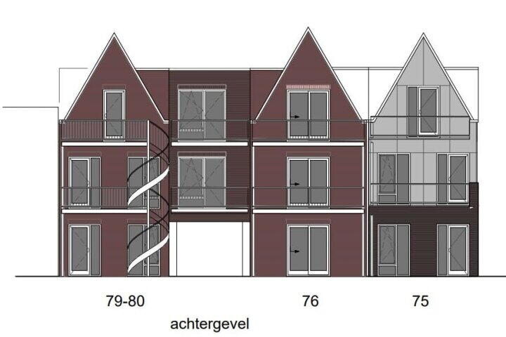 Plattegrond – Herenwal 76 D, Heerenveen