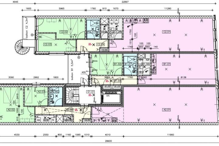 Plattegrond – Herenwal 76 G, Heerenveen