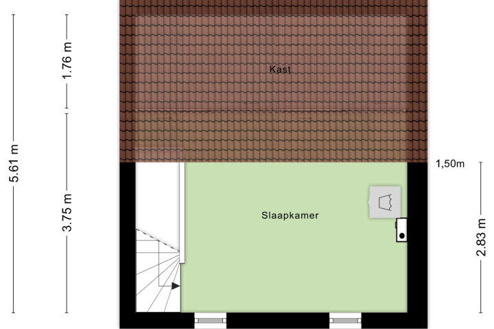 Plattegrond – Hertgang 78, Veldhoven