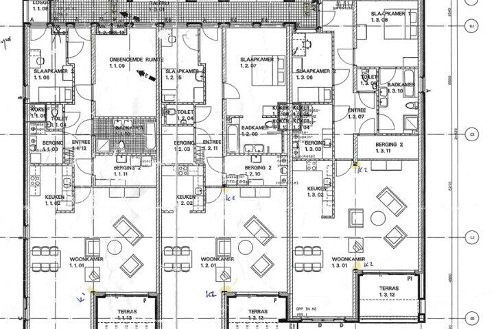 Plattegrond – Hertog Hendrikstraat 9 a, Sint-Oedenrode