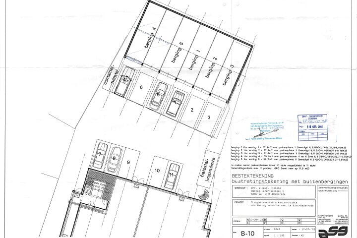 Plattegrond – Hertog Hendrikstraat 9 a, Sint-Oedenrode