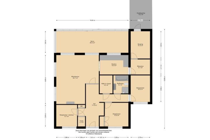 Plattegrond – Hertog van Gelresingel 29, Horst