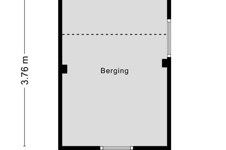 Plattegrond – Hertstraat 19, Nijmegen