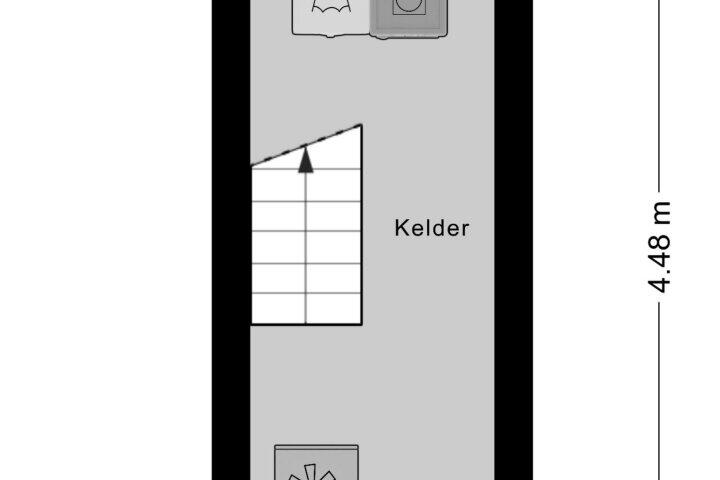 Plattegrond – Hertstraat 19, Nijmegen