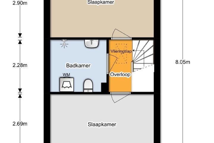 Plan – Hesselterbrink 390, Emmen